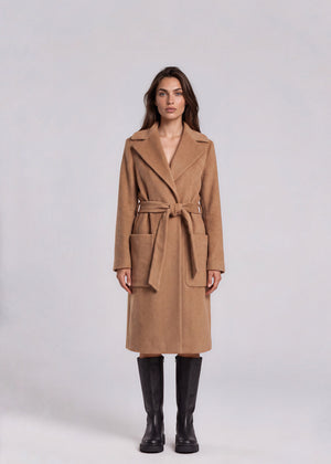 Proenza Schouler Tan Tie Coat