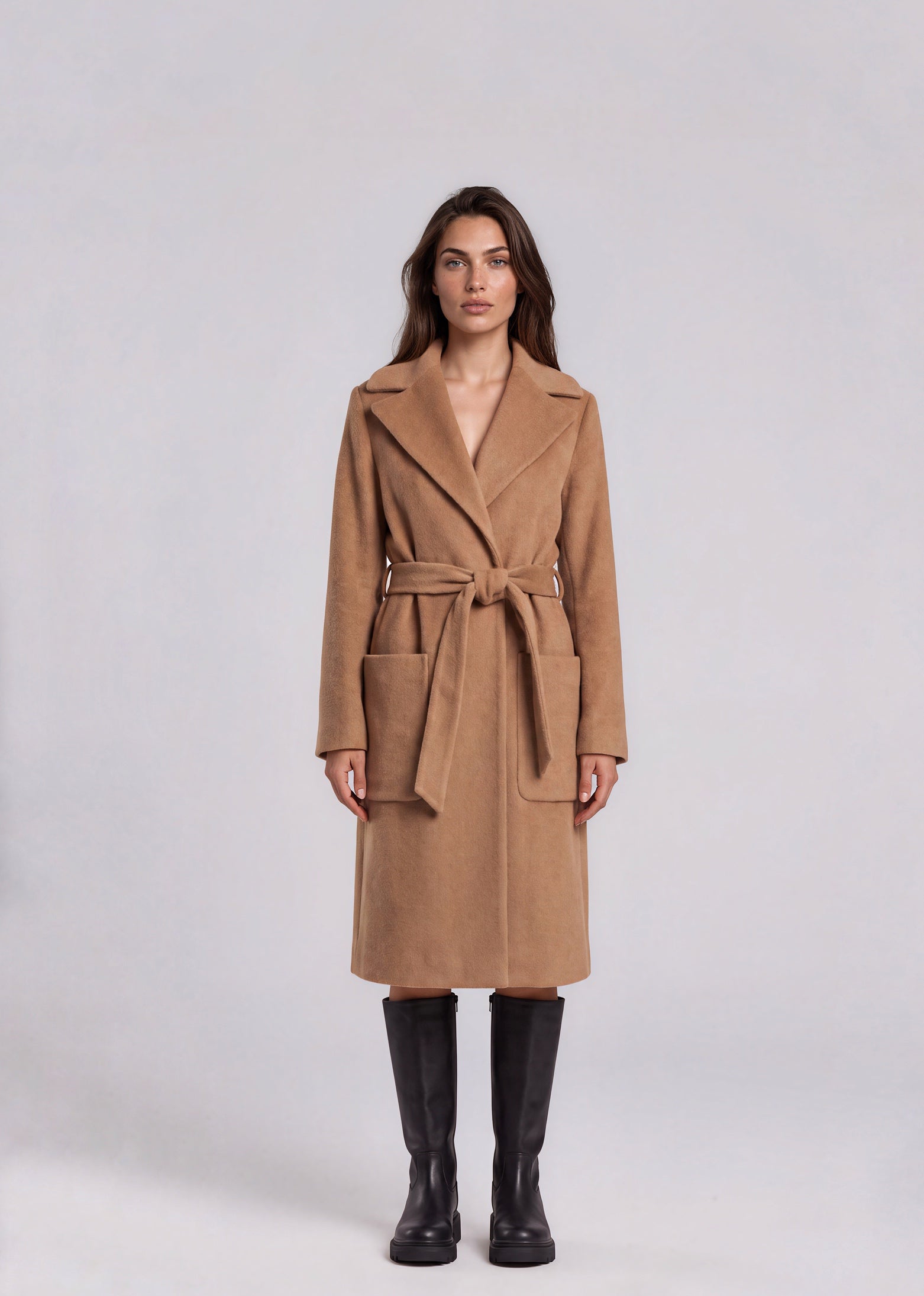 Proenza Schouler Tan Tie Coat