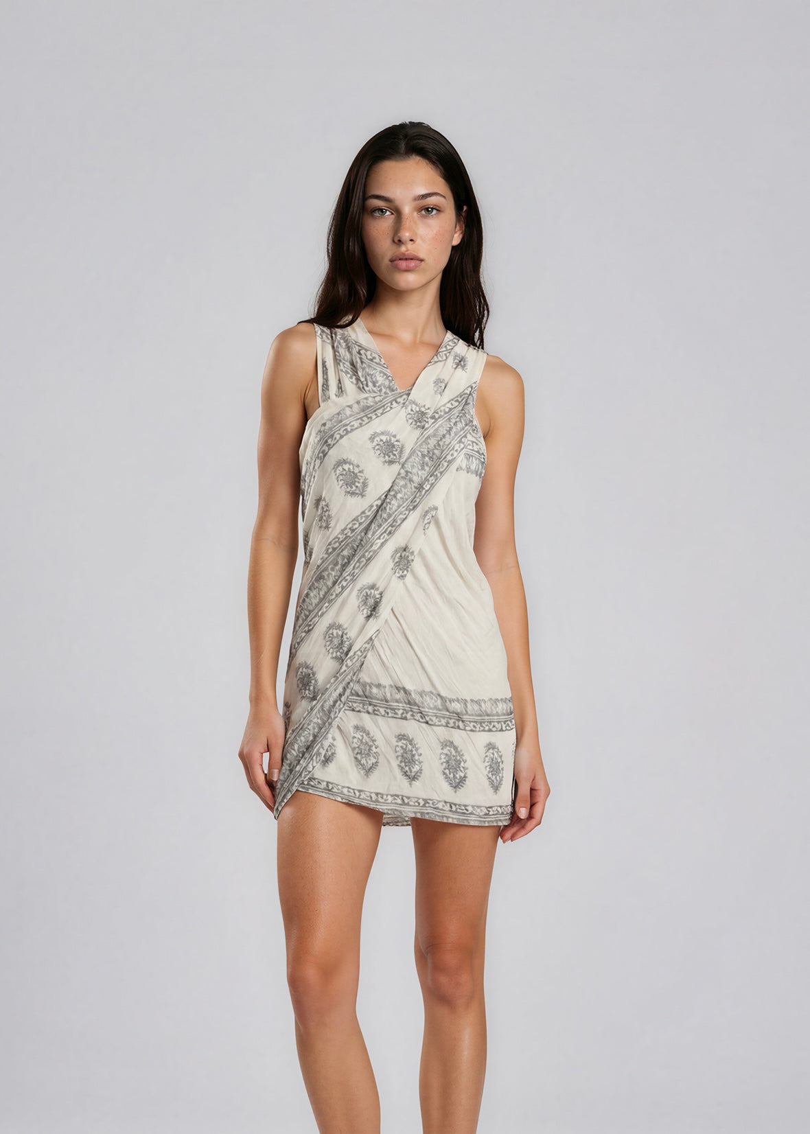 Yigal Azrouel Paisley Mini Dress