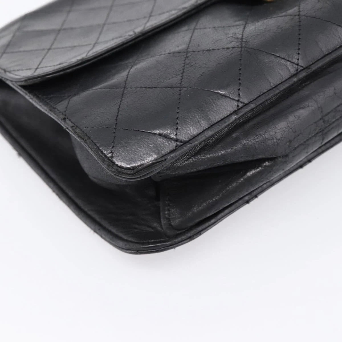 Chanel Black Quilted Leather Flap Bag