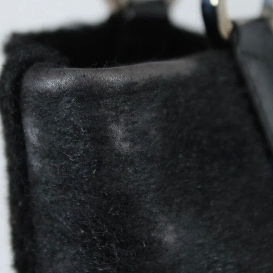 Valentino Black Ponyhair Tote