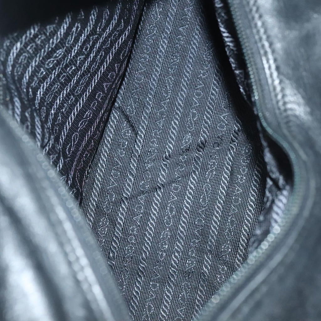 Prada Black Leather Tote