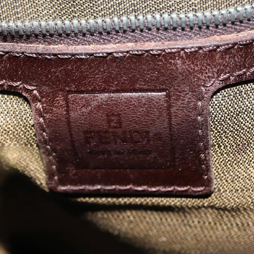 Fendi Zucca Rounded Baguette