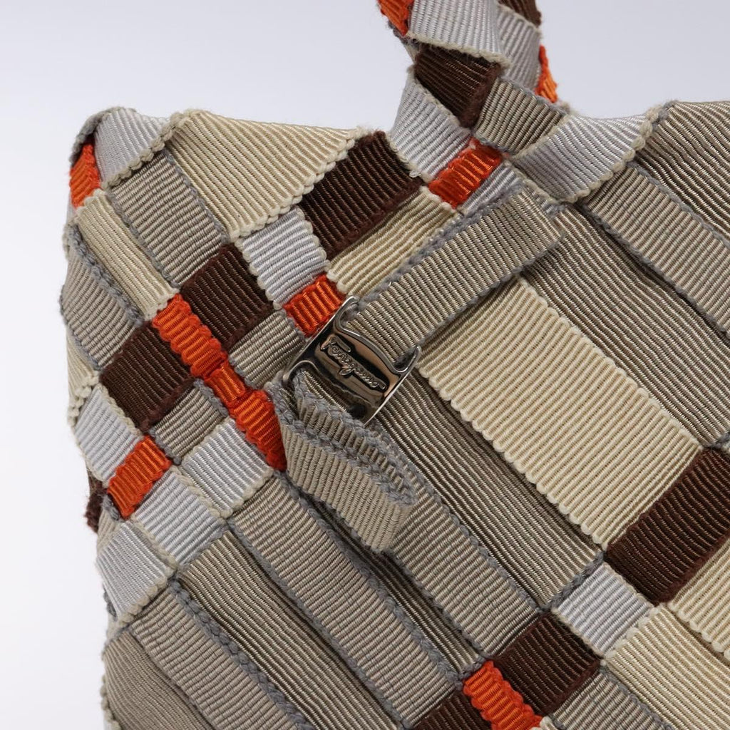 Ferragamo Woven Handbag