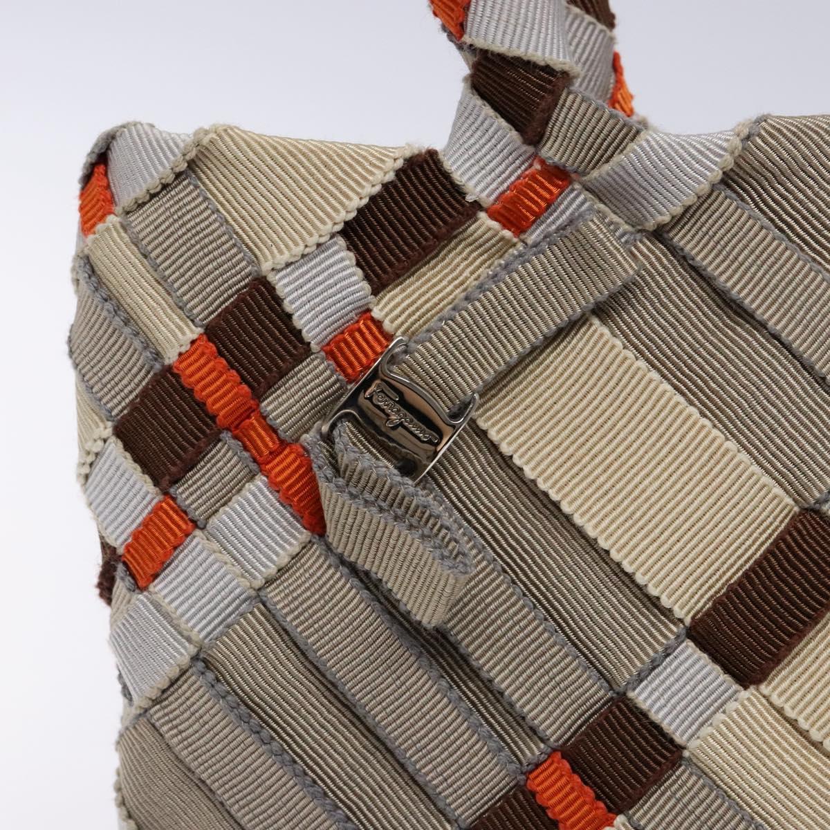 Ferragamo Woven Handbag