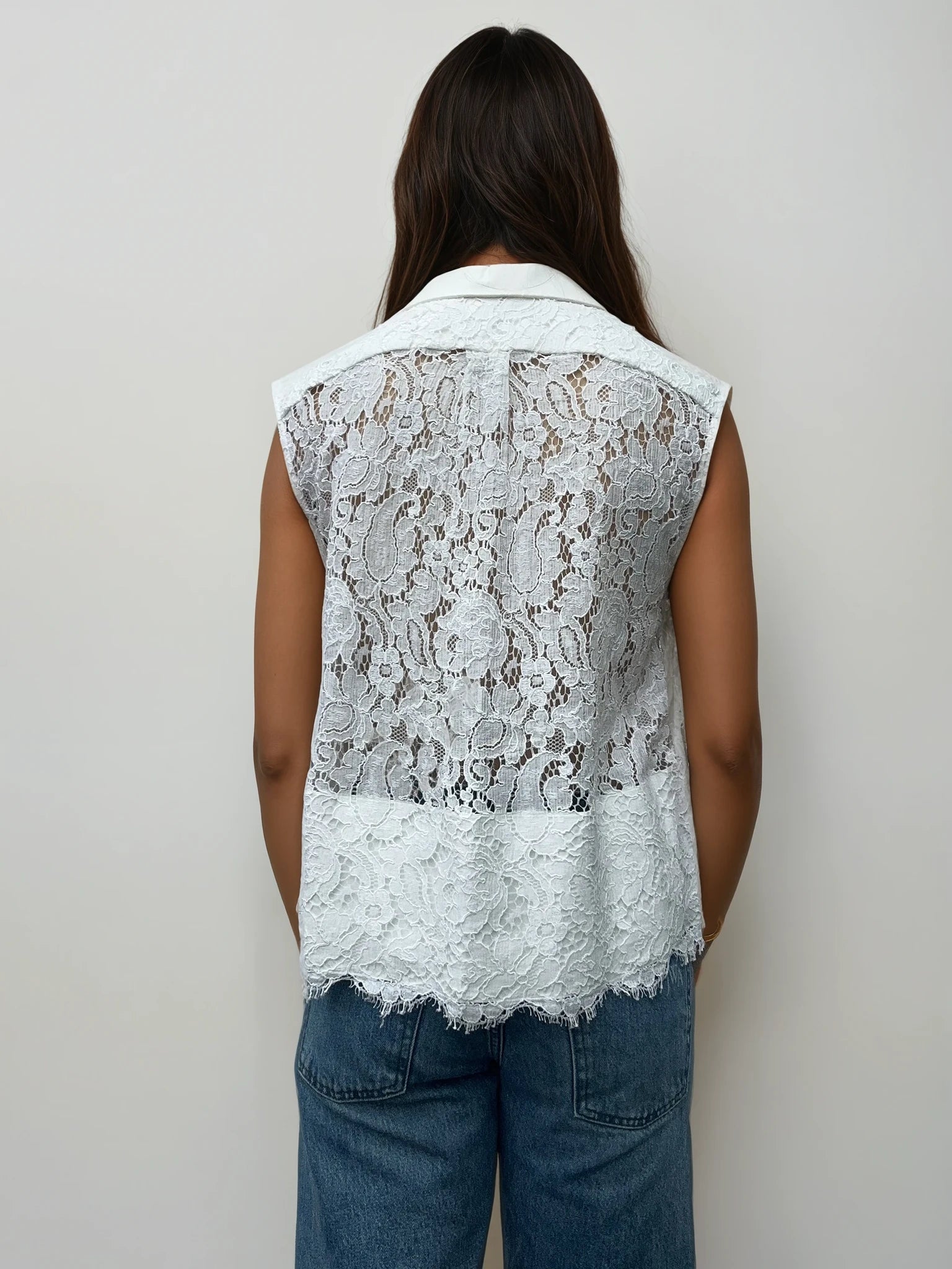 Balenciaga Lace Top