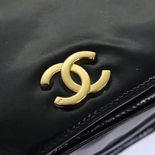 Load image into Gallery viewer, Chanel Black Patent Leather Shoulder Bag
