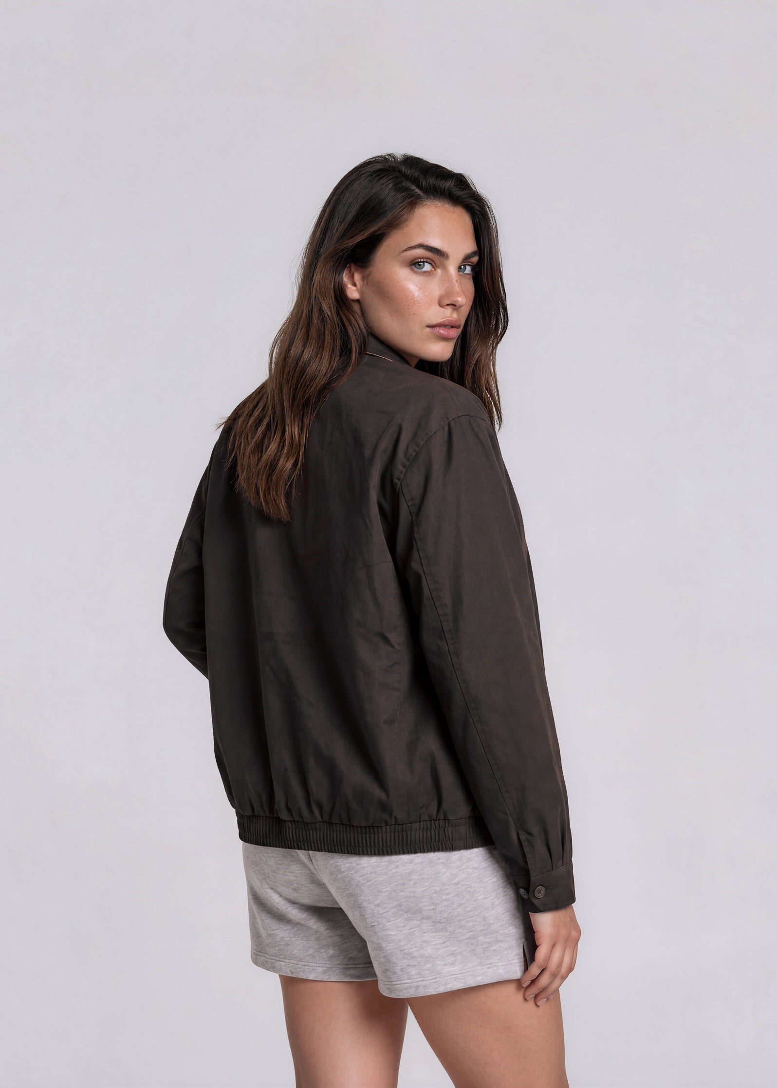 Ralph Lauren Black Windbreaker Bomber