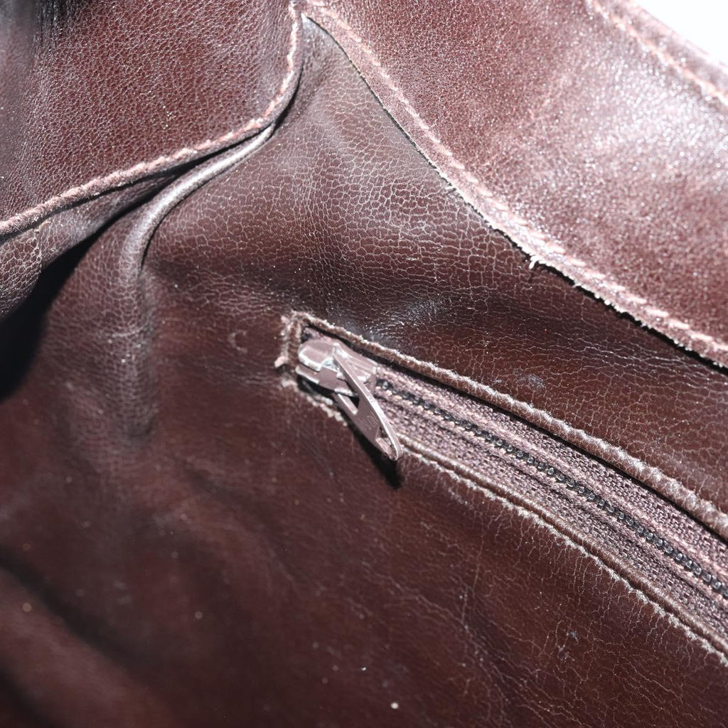 Celine Brown Suede Shoulder Bag