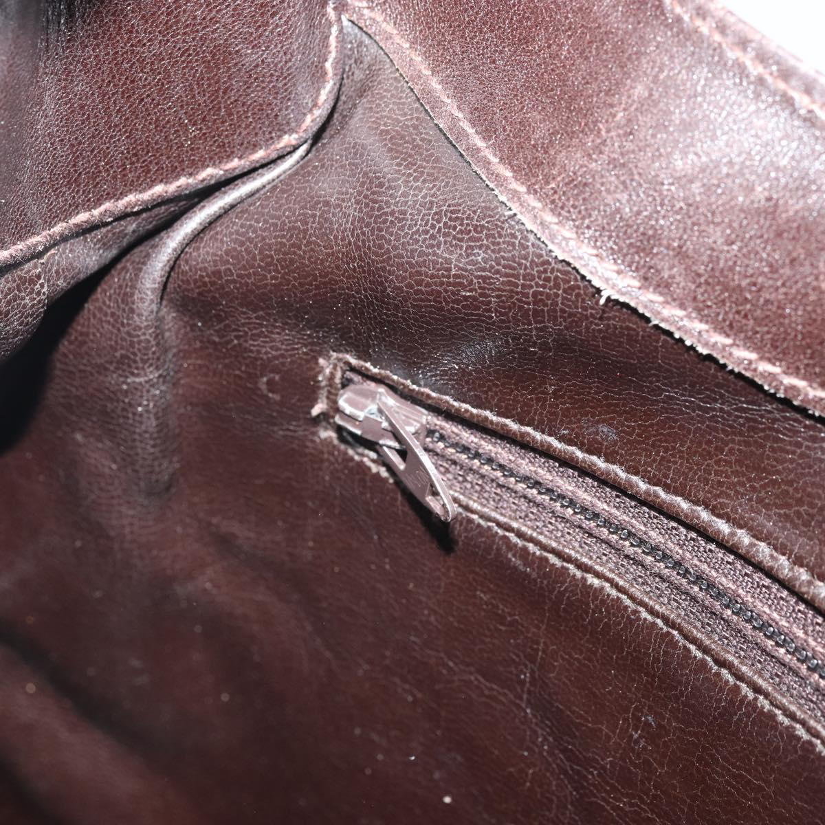 Celine Brown Suede Shoulder Bag