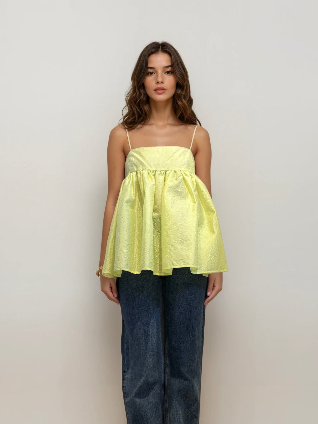Cecile Bahnsen Yellow Top