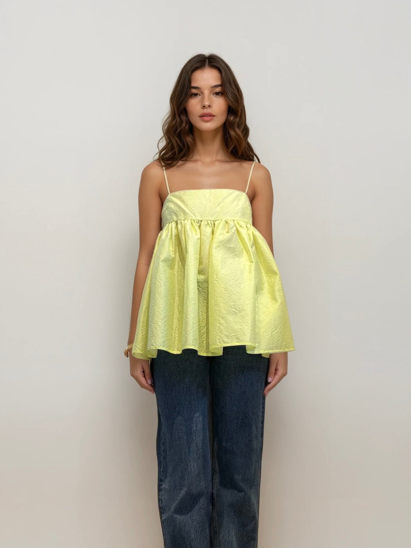 Cecile Bahnsen Yellow Top
