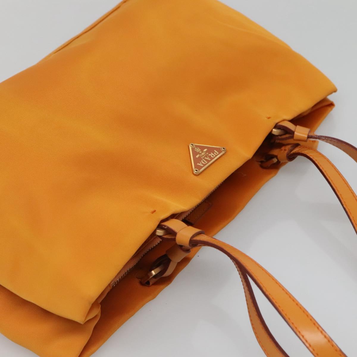 Prada Orange East West Shoulder Bag
