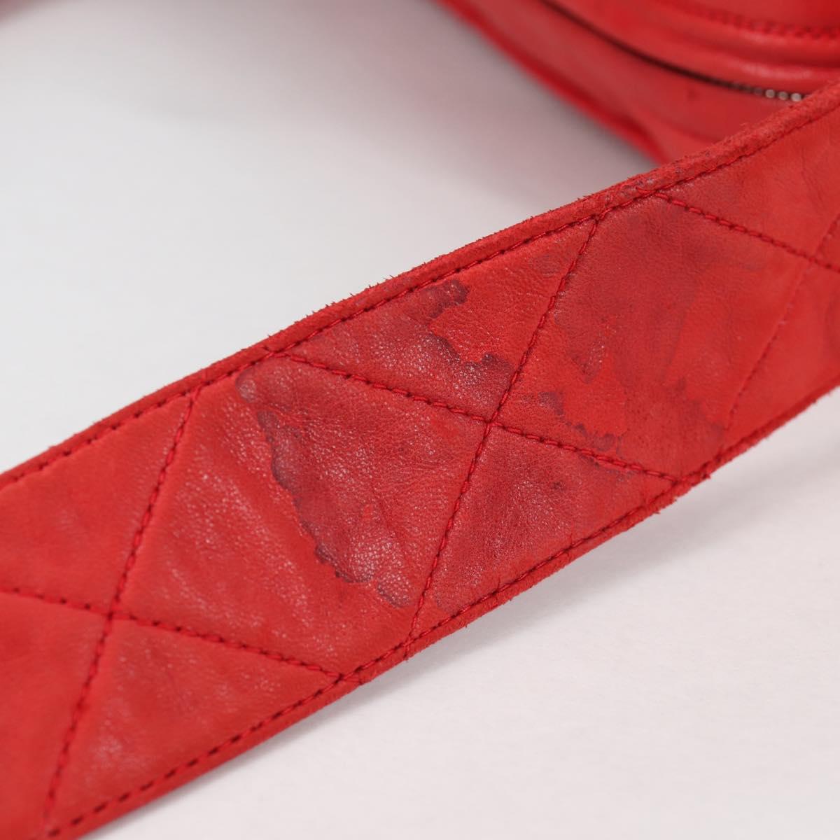 Chanel Red Crossbody