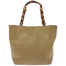 Load image into Gallery viewer, Chanel Tan Leather and Tortoise Tote
