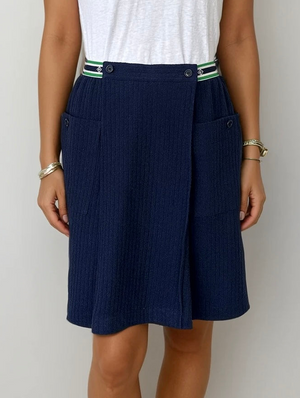 Dior Navy Skirt
