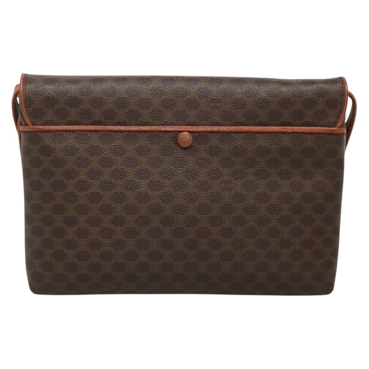 Celine Macadam Logo Shoulder Bag