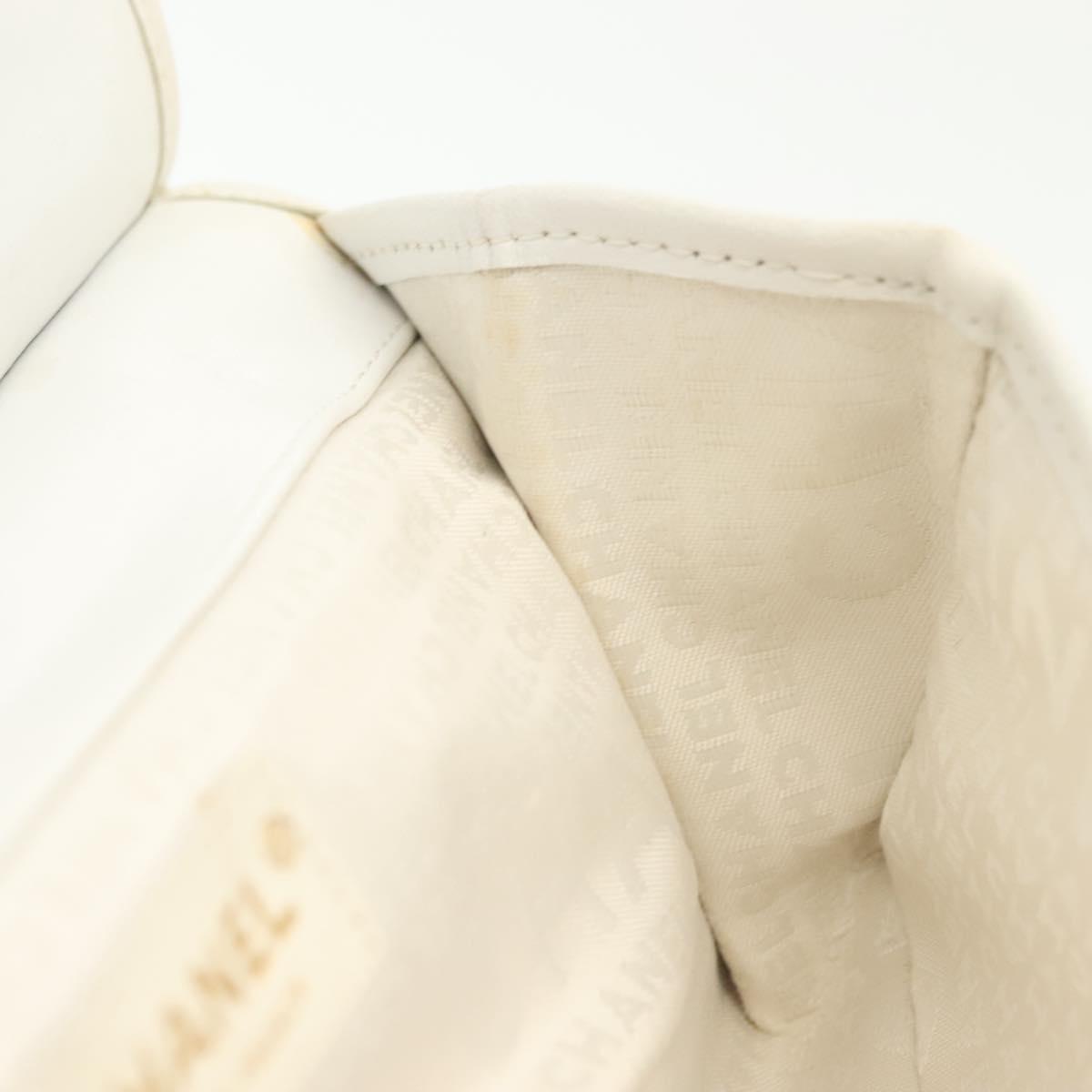 Chanel White & Black Shoulder Bag
