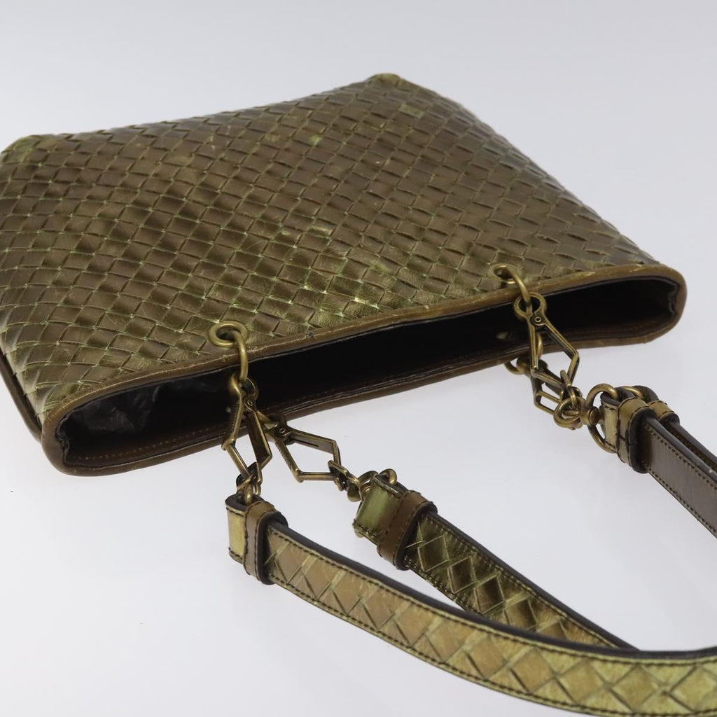 Bottega Veneta Gold Shoulder Bag