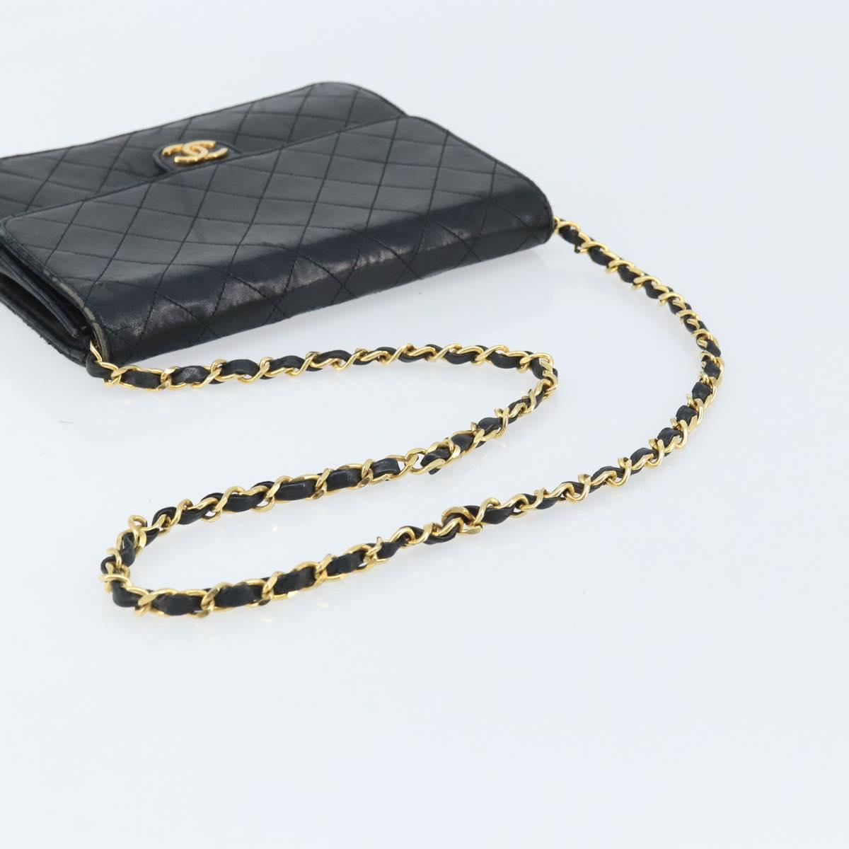 Chanel Black Quilted Leather Flap Bag