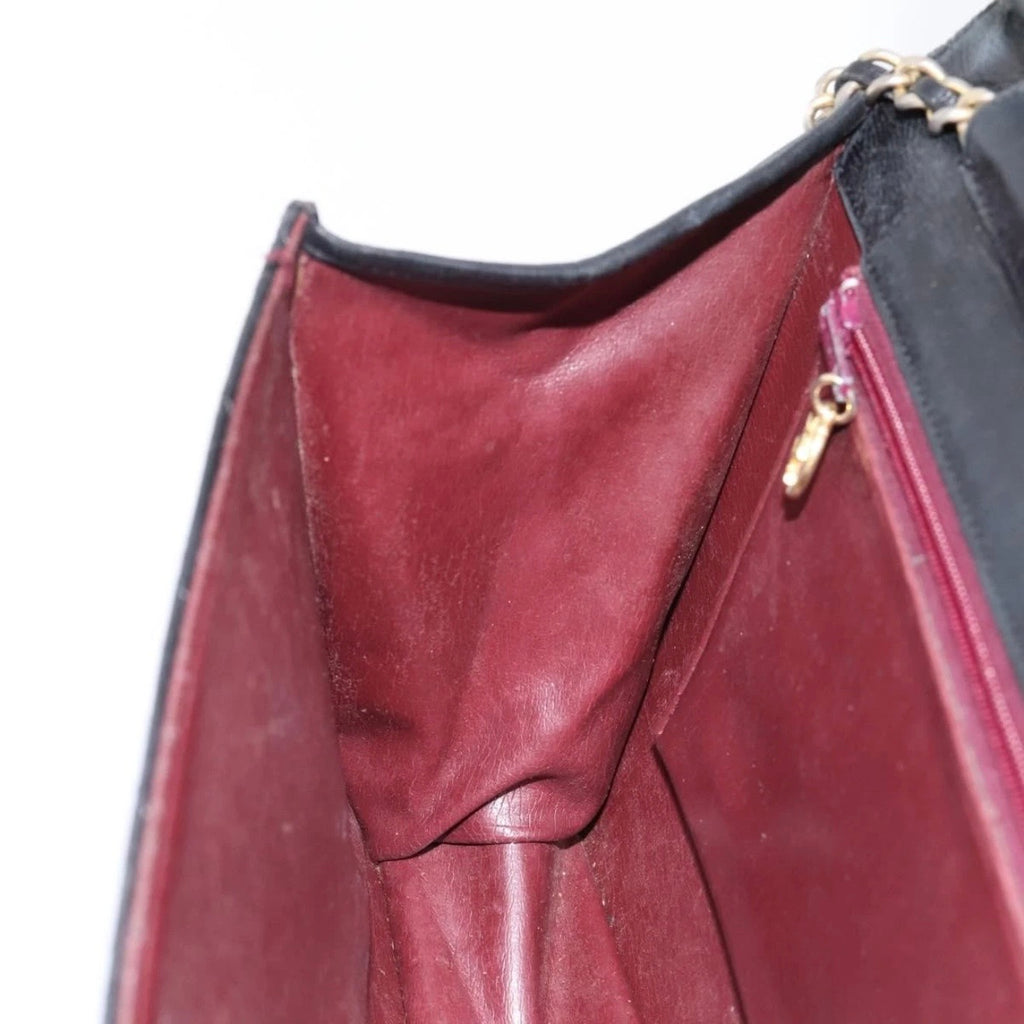 Chanel Black Quilted Leather Flap Bag