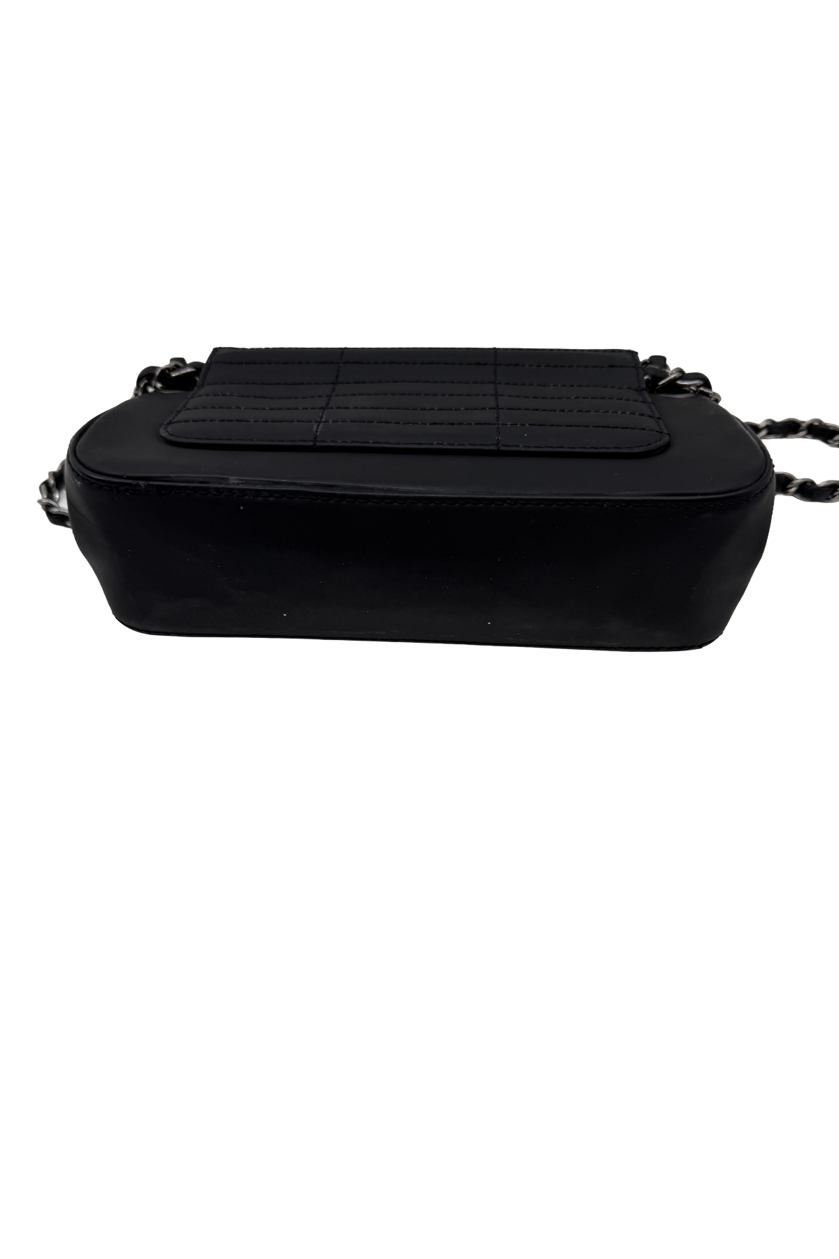 Chanel Black Shoulder Bag Silver Hardware