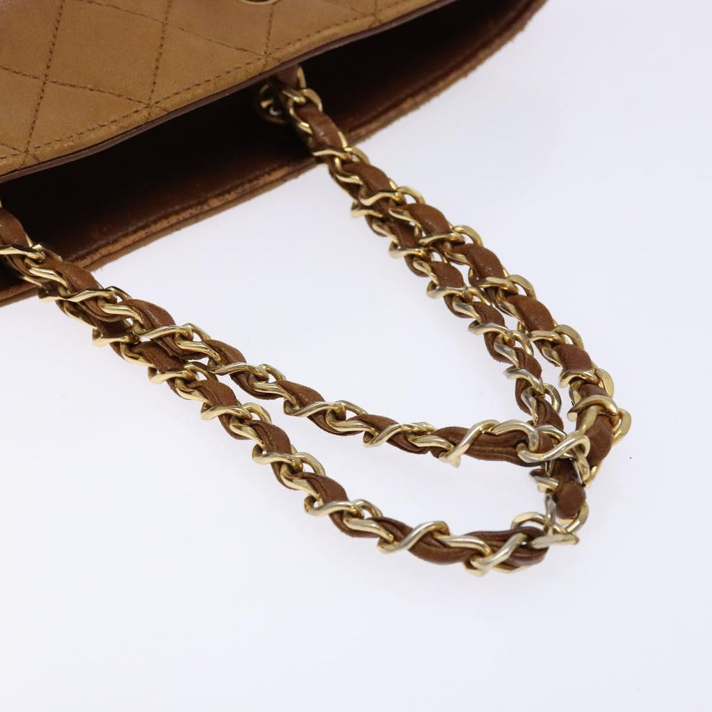 Chanel Brown Quilted Tote