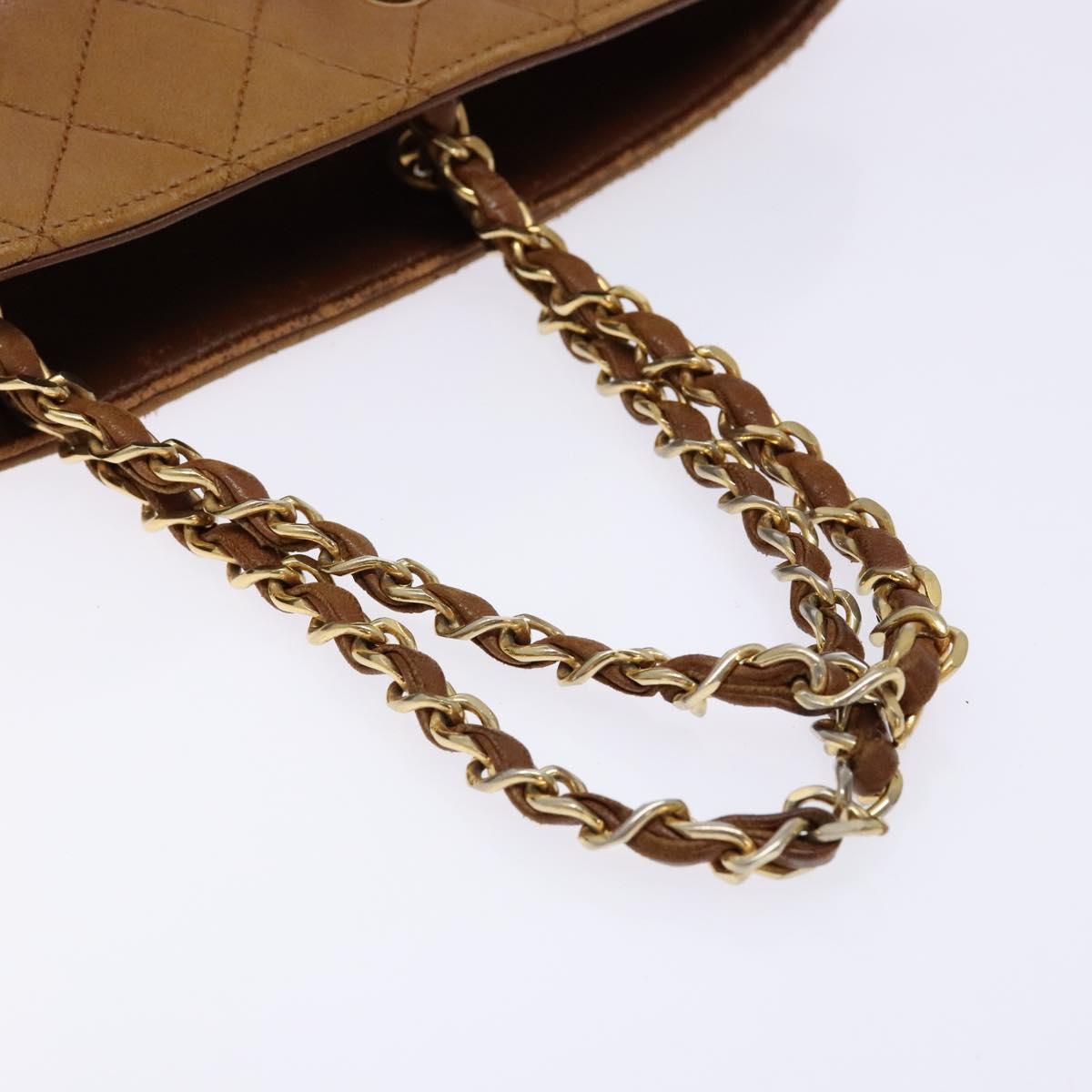 Chanel Brown Quilted Tote