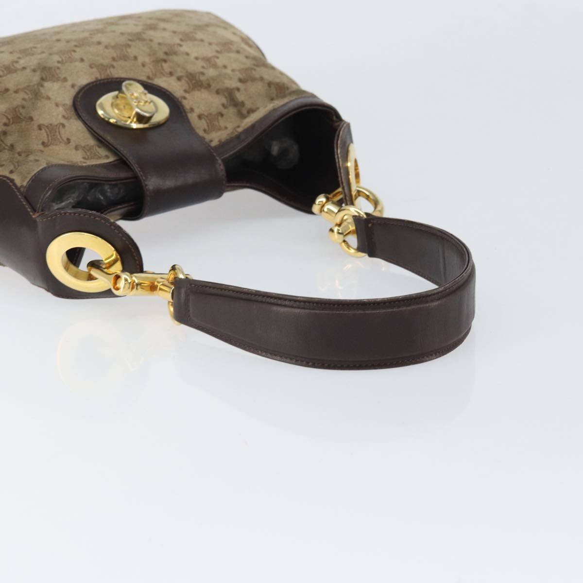 Celine Brown Suede Shoulder Bag