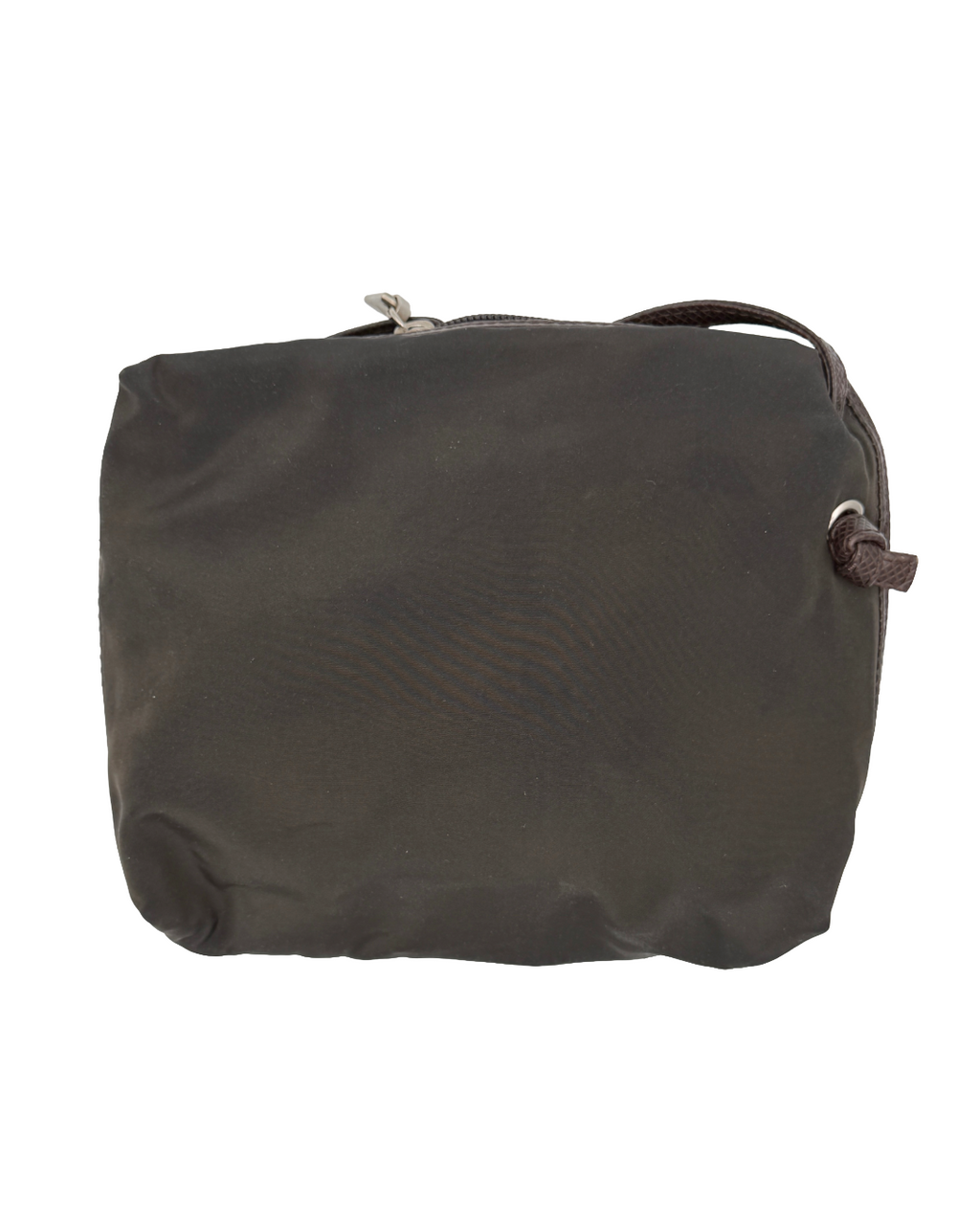 Bottega Veneta Brown Nylon Crossbody