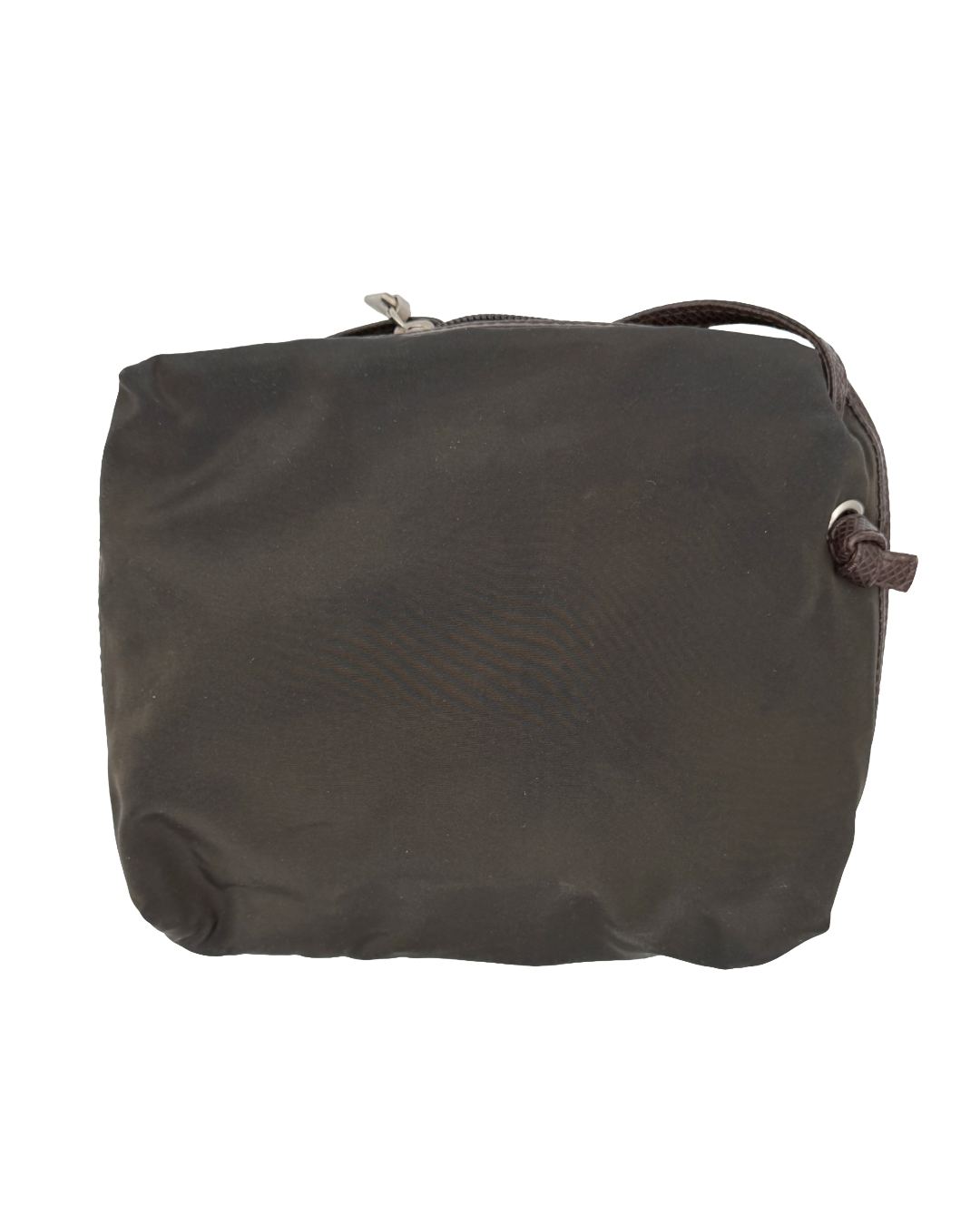 Bottega Veneta Brown Nylon Crossbody