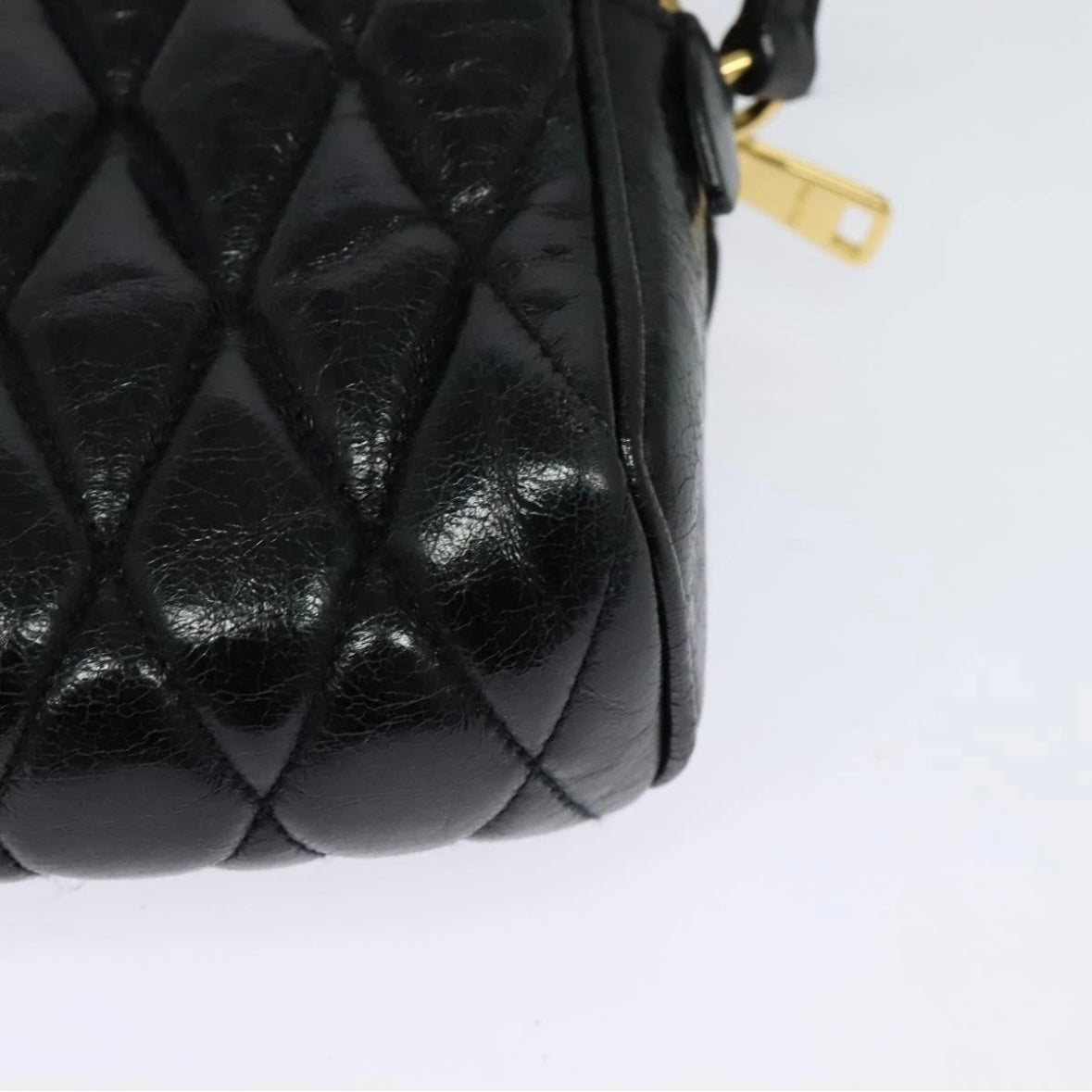 Miu Miu Black Patent Leather Crossbody