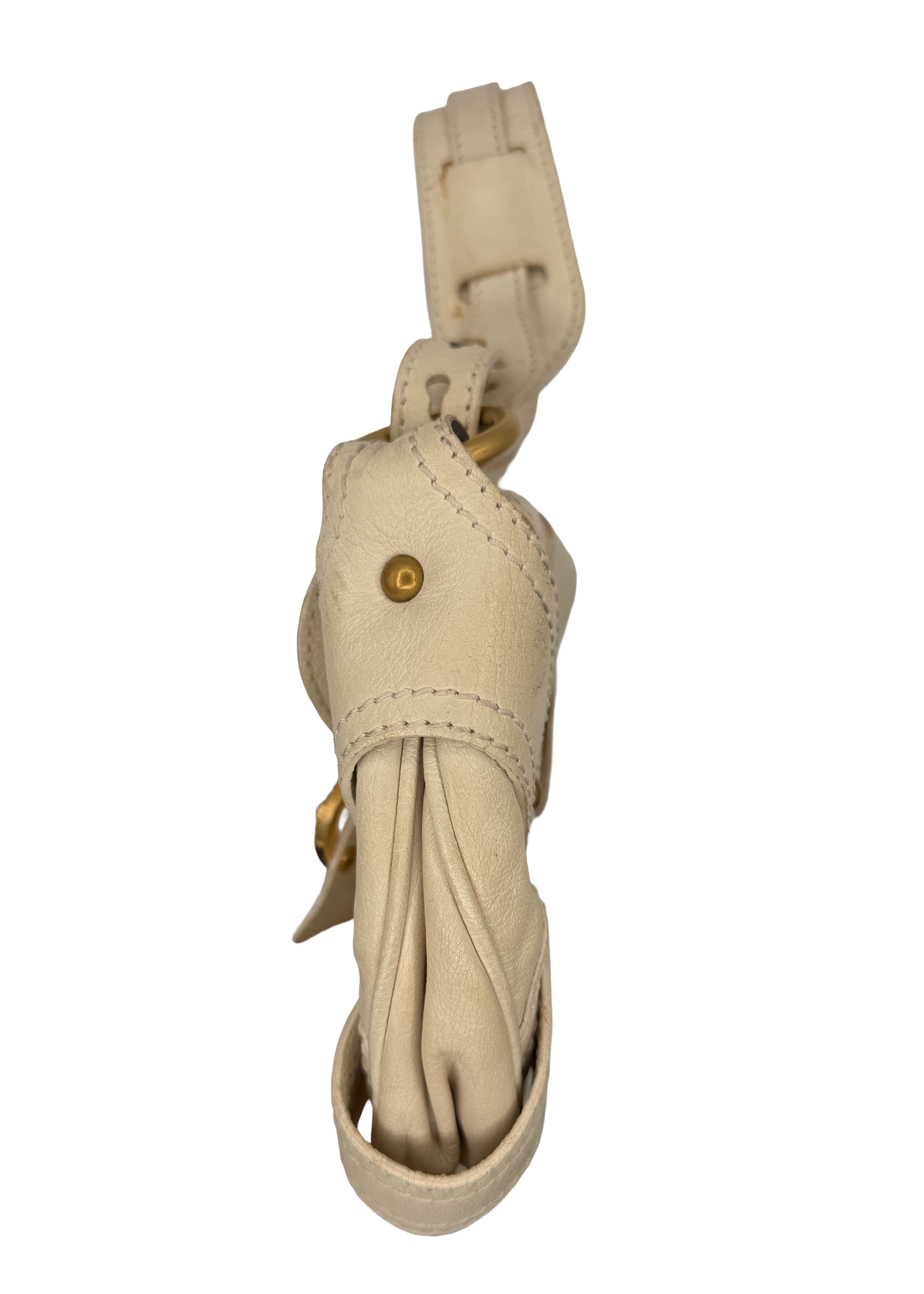 Valentino White Leather Shoulder Bag