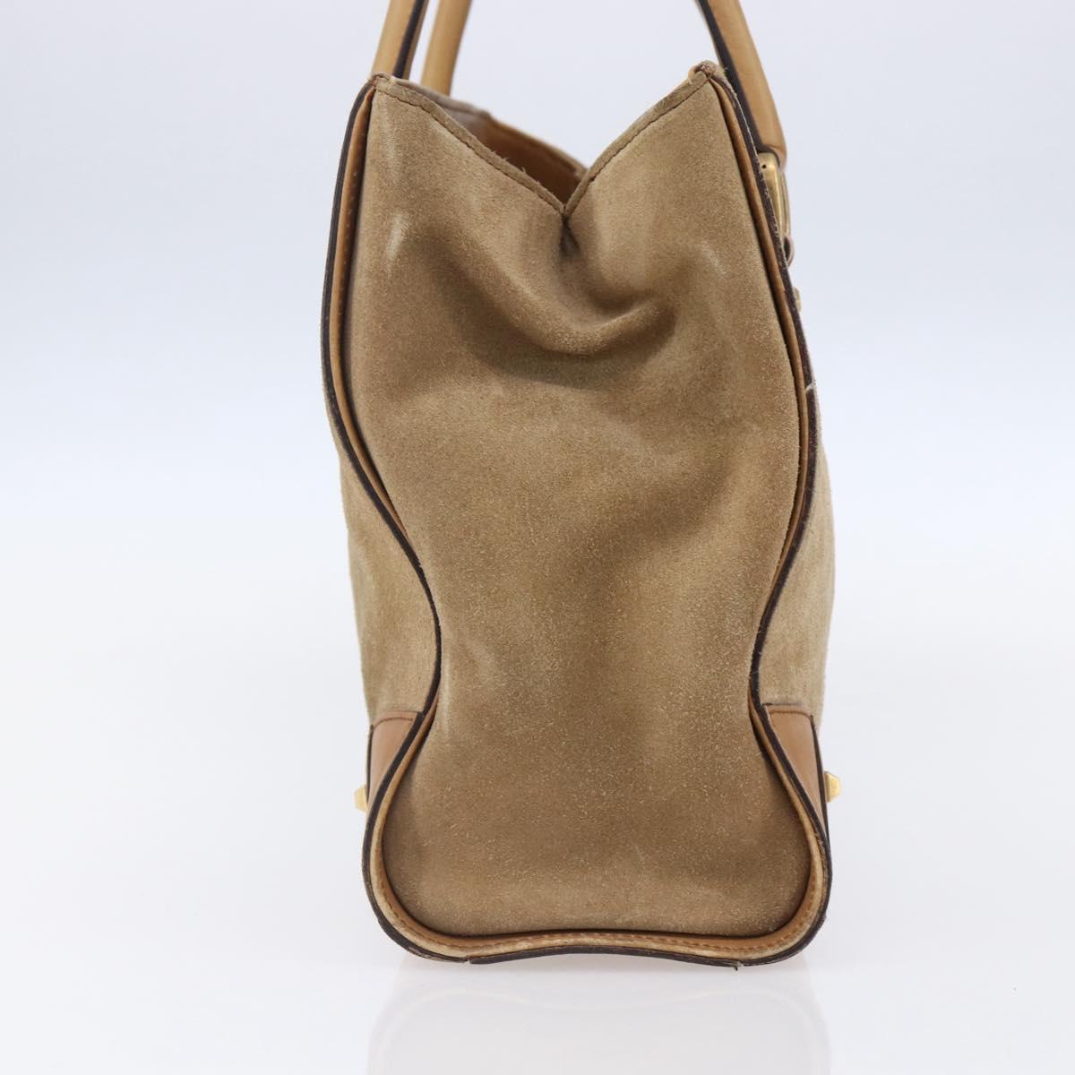 Gucci Tan Suede Handbag