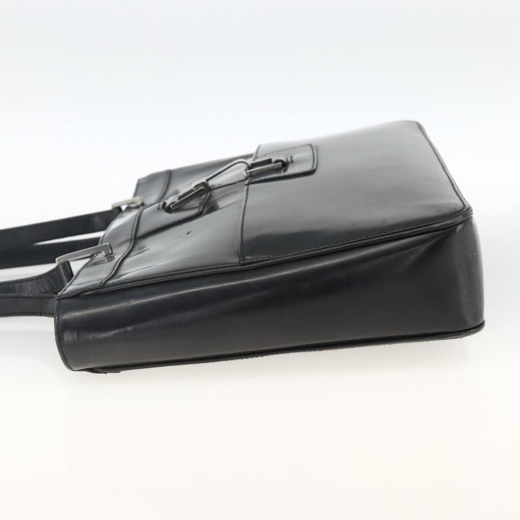 Gucci Black Leather Shoulder Bag