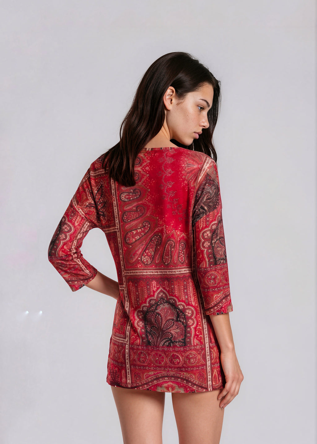 Etro Printed Mini Dress