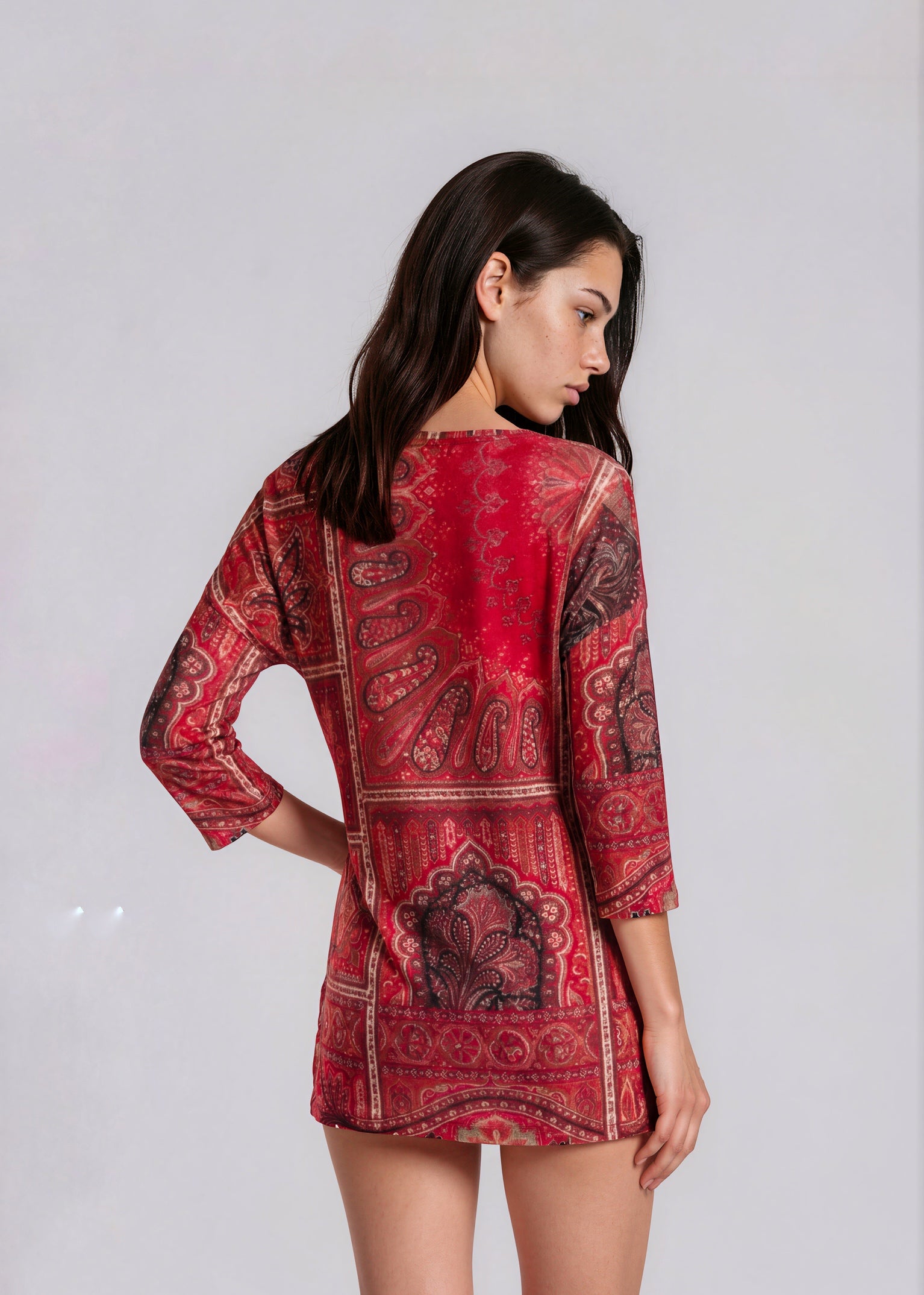 Etro Printed Mini Dress