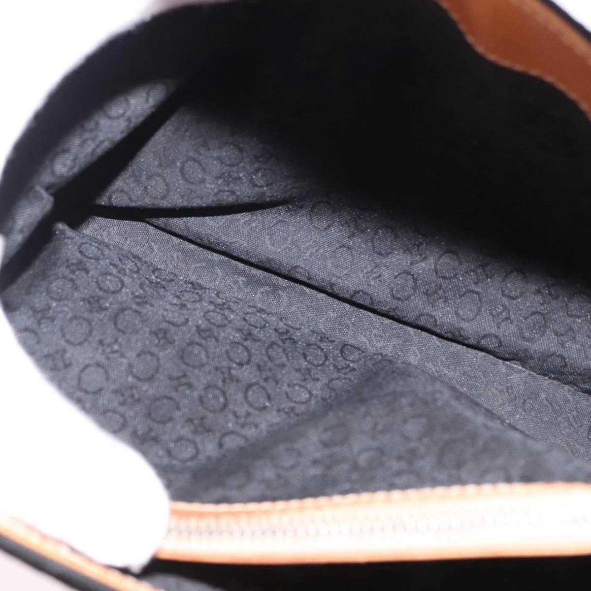 Celine Black Monogram Suede Handbag