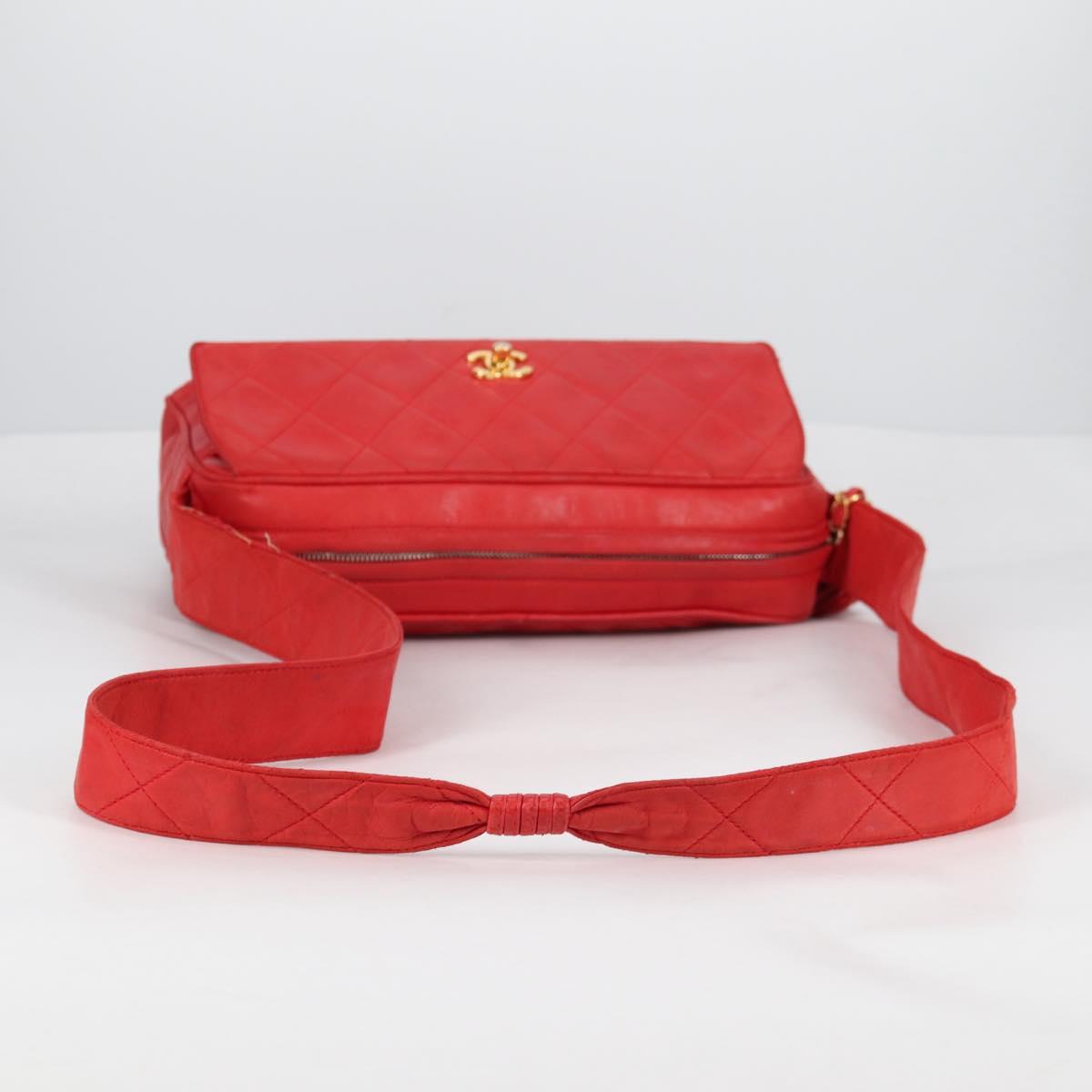 Chanel Red Crossbody