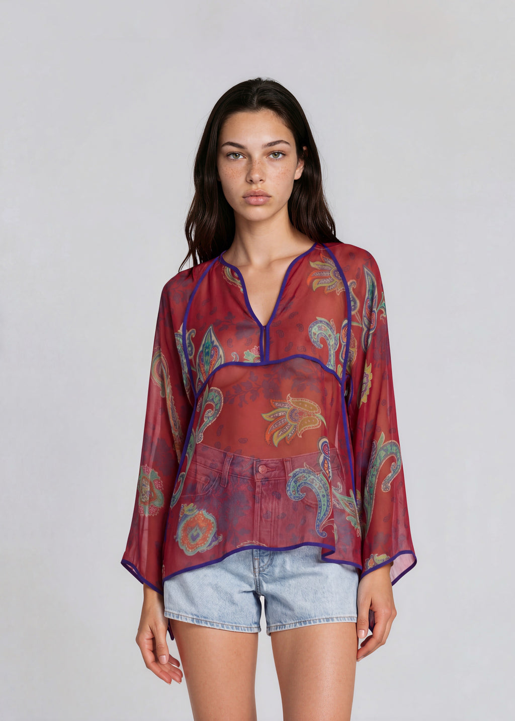Etro Paisley Printed Blouse