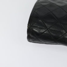 Load image into Gallery viewer, Chanel Black Leather Clutch
