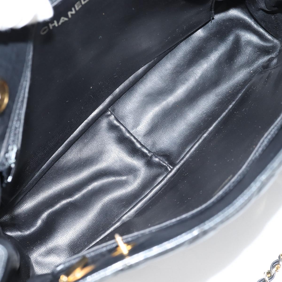 Chanel Black Leather Tote