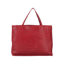 Load image into Gallery viewer, Chanel Red Leather Tote
