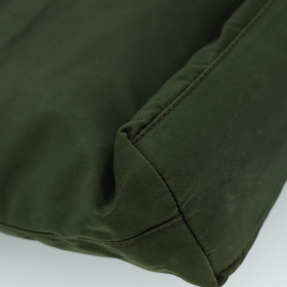 Prada Green Nylon Handbag