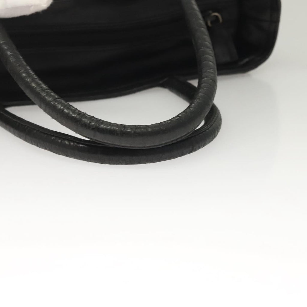 Prada Black Leather Tote