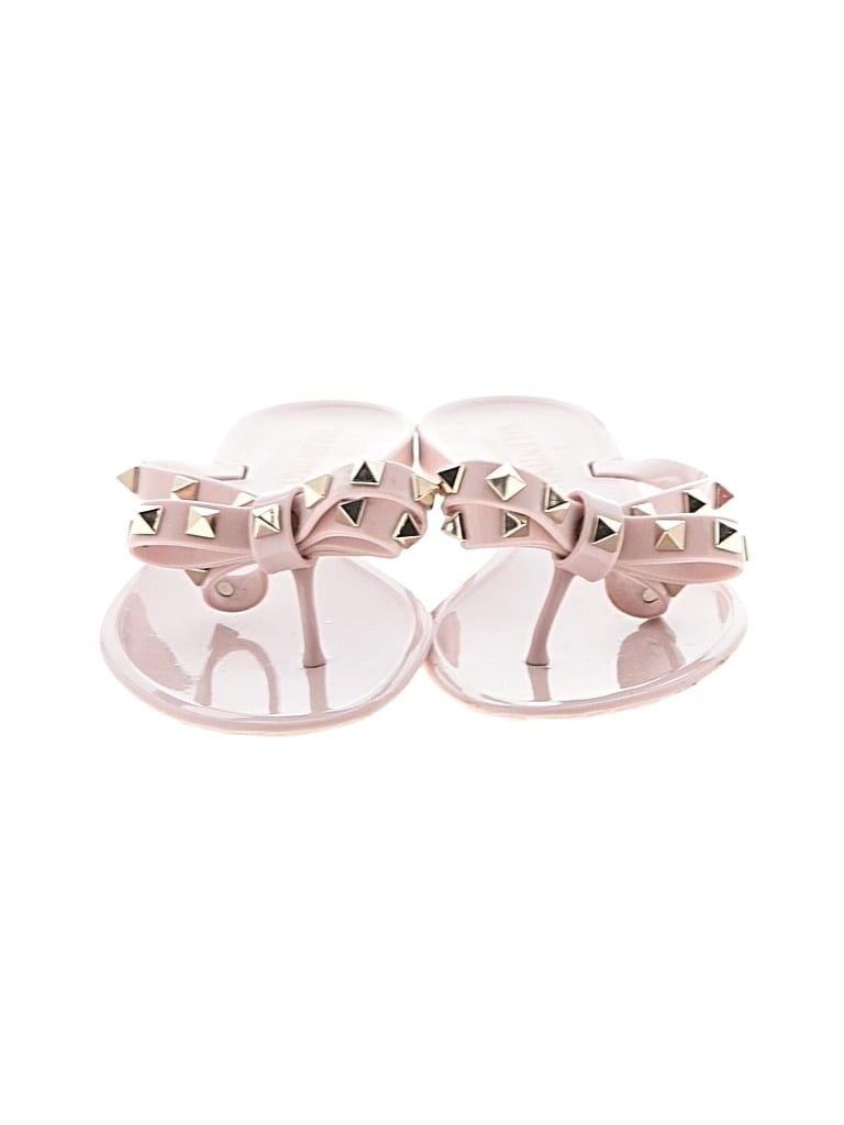 Valentino Pink Studded Sandals