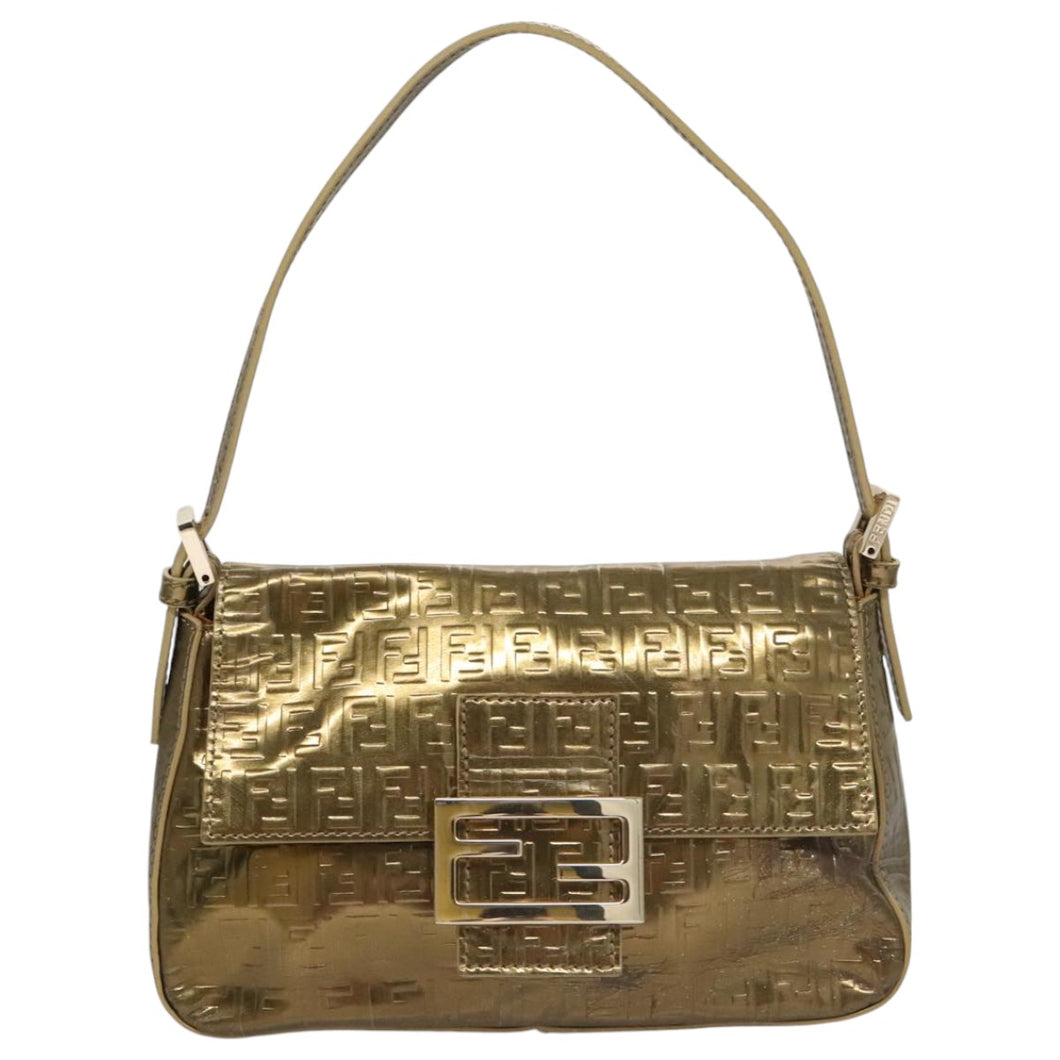 Fendi Gold Baguette