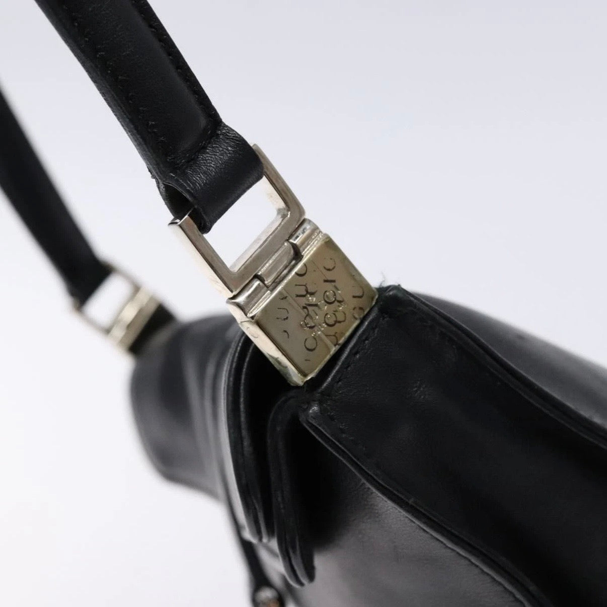 Gucci Black Leather Jackie