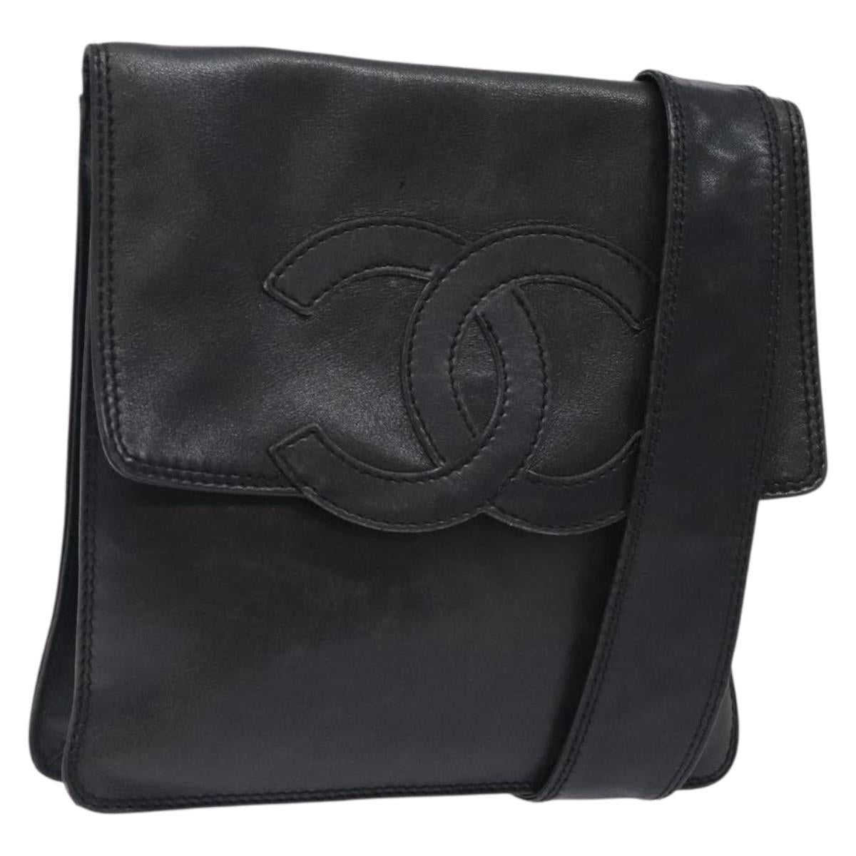 Chanel Black Messenger Crossbody