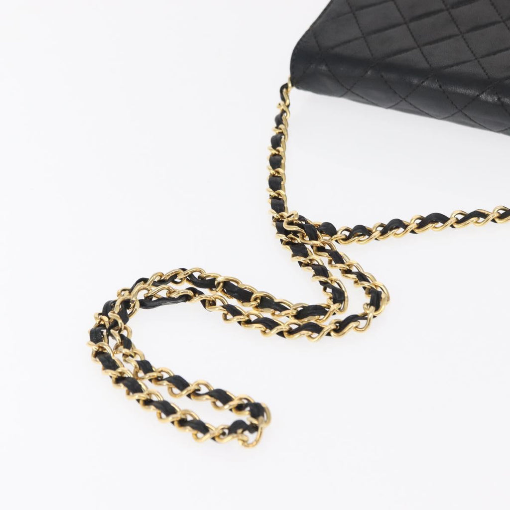 Chanel Black Leather Flap Bag